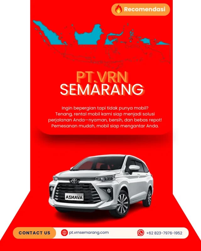Rental mobil Toyota All New Avanza di Semarang